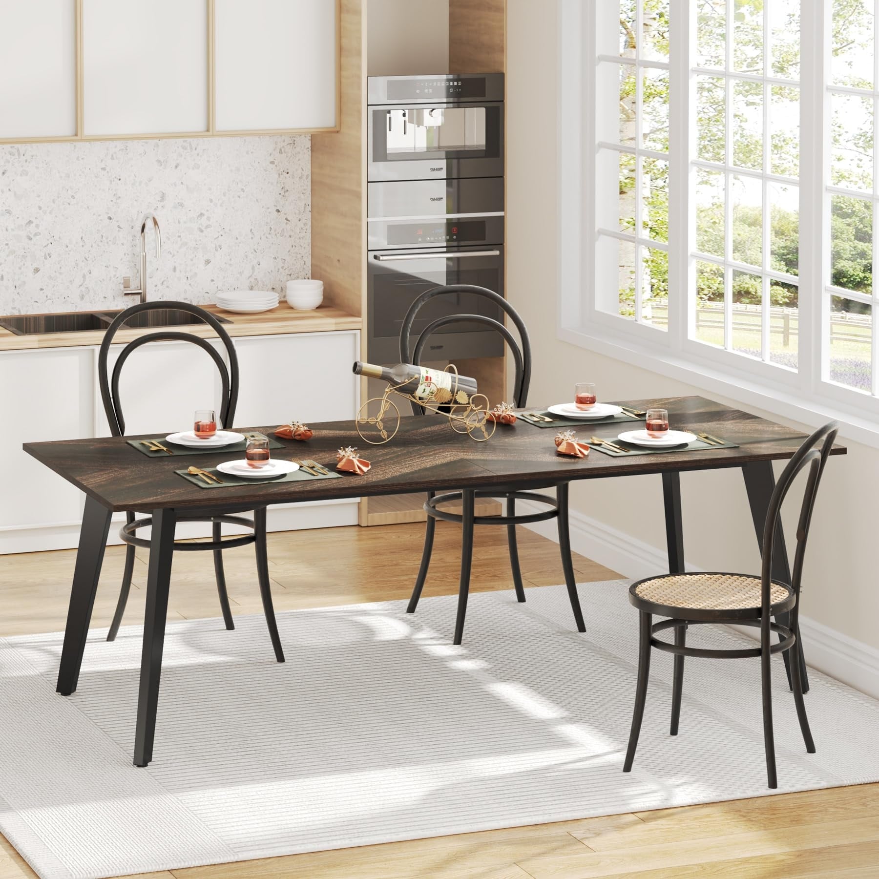 6 person sales dinner table