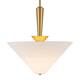 Option Brushed Gold / White Linen