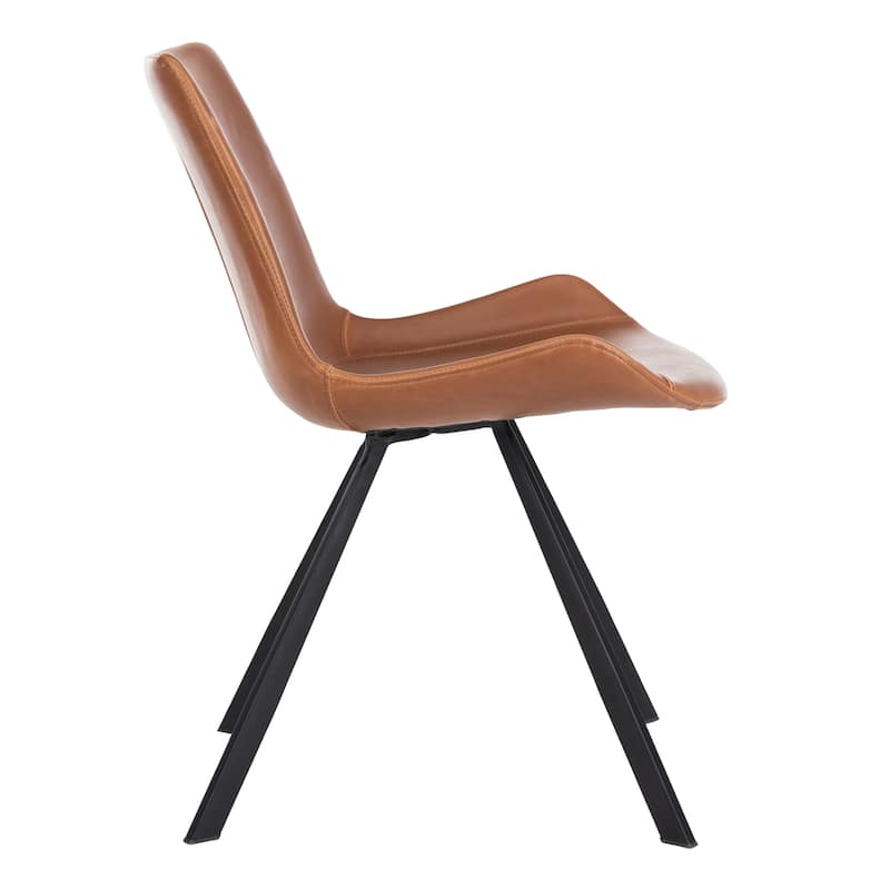 SAFAVIEH Corine Mid-Century Modern Accent Chairs (Set of 2) - 20.5" x 24" x 31.5" - 20Wx24Dx32H