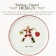 preview thumbnail 3 of 5, Spode Kit Kemp Christmas Doodles Cake Stand - 10.7" D x 3.7" H