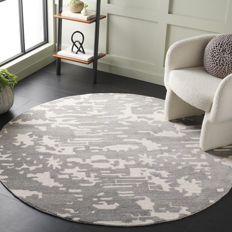 SAFAVIEH Handmade Chatham Ivika Abstract Wool Rug