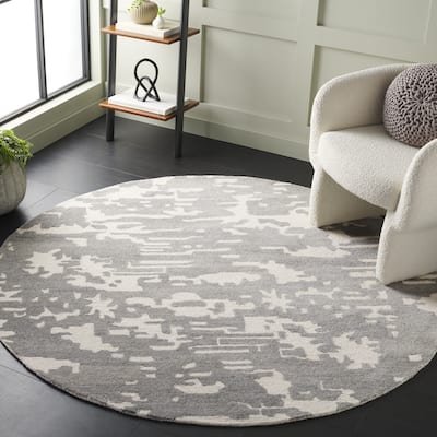 SAFAVIEH Handmade Chatham Ivika Abstract Wool Rug