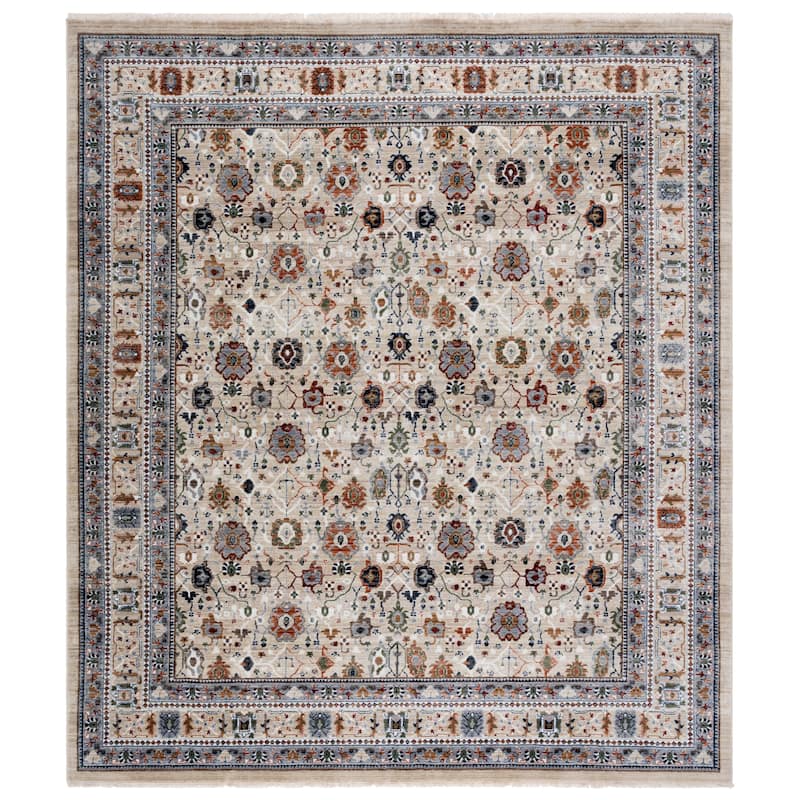 Lauren Ralph Lauren Rani Traditional Rug - Beige/Grey Rust - 9' x 12'