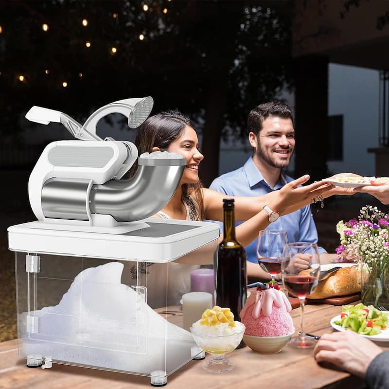 Commercial Snow Cone Machine Stainless Steel Shaved Ice Machine