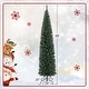 preview thumbnail 17 of 43, Green PVC Metal Slim Pencil Christmas Tree with LED Lights