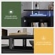 preview thumbnail 48 of 97, 70"/80" Modern Fireplace TV Stand with 36" Electric Fireplace