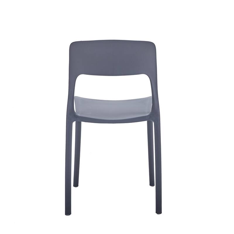Porthos Home Brody Stackable Plastic Dining Chairs (Set of 2)