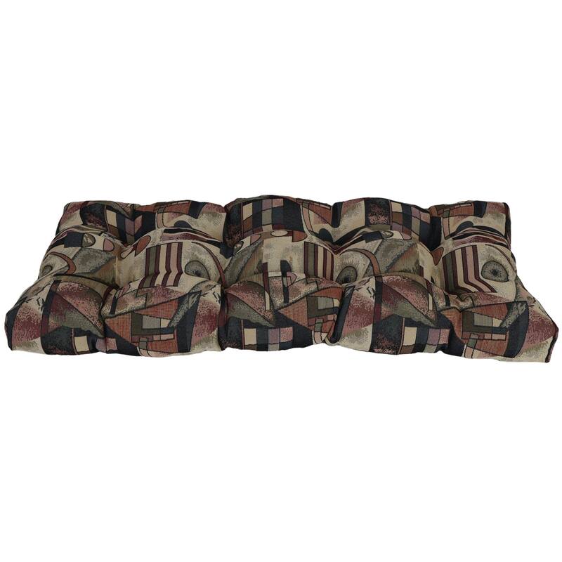 Tufted Tapestry Bench Cushion (Multiple Widths)