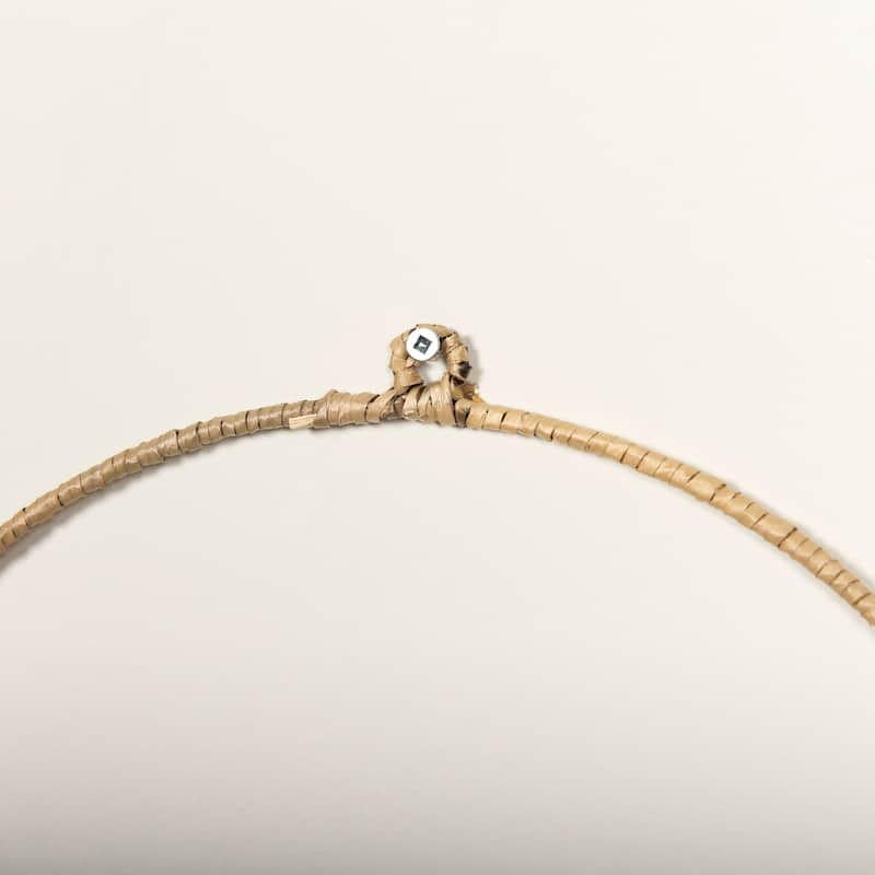 Bayu Light Brown Seagrass Fan-Shaped Hanging Wall Decor (Set of 3)