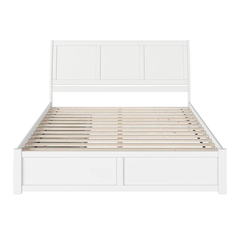 Portland Platform Bed with Footboard and Storage Drawers