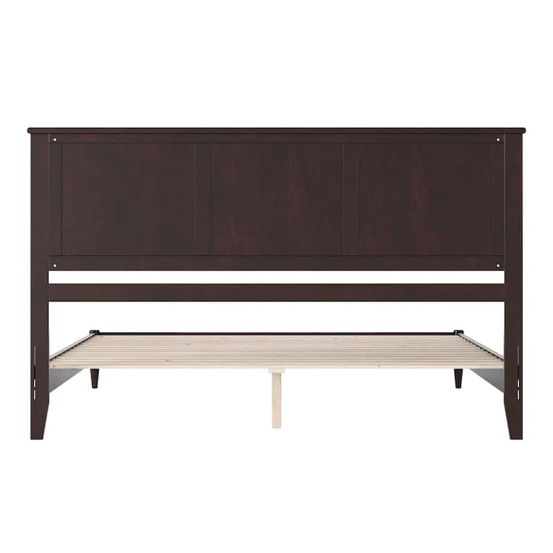 Charlotte Solid Wood Low Profile Platform Bed