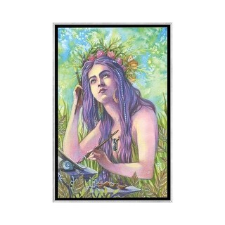 iCanvas "Land Painter Mermaid" by Sara Burrier Framed - Bed Bath ...