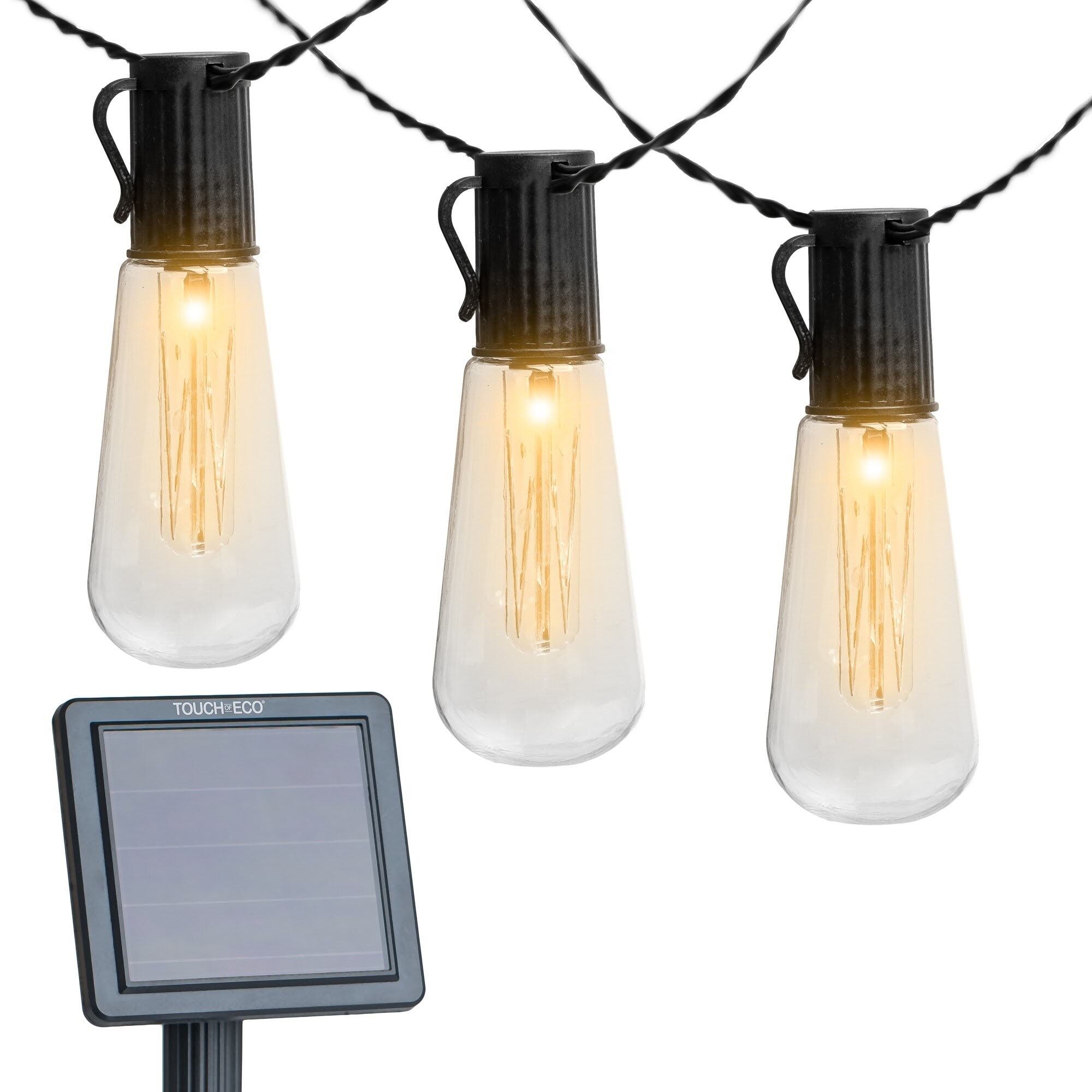 Shop Luminites Solar Powered Led String Light Bulbs 2 Pack 2