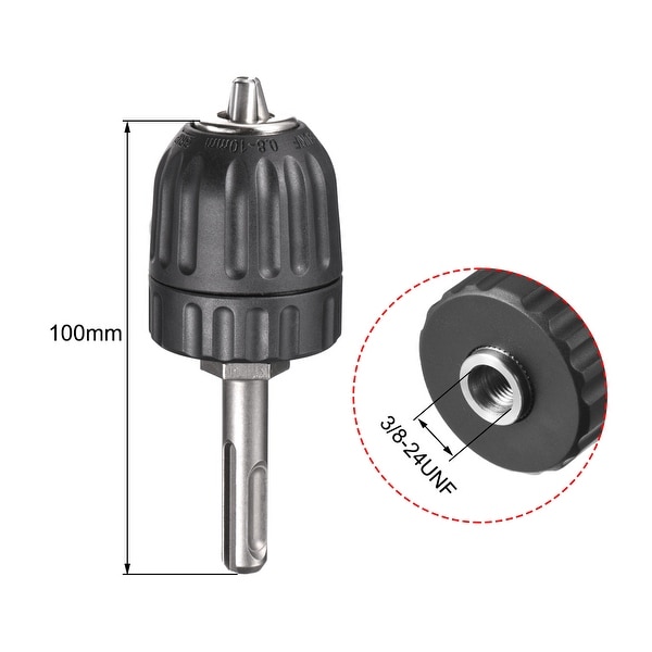 1//4 Inch Hex Keyless Chuck 3 Jaw For Drill Bits
