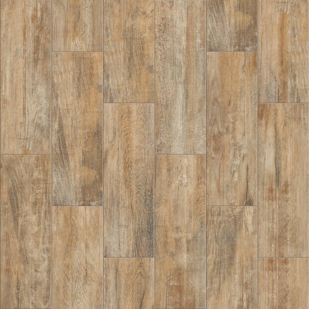 Shaw Olympia - 7" x 22" Rectangle Floor and Wall Tile - Wood Visual -