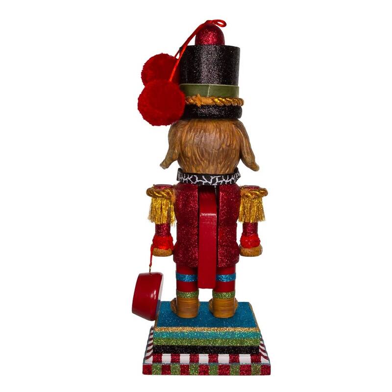 Kurt Adler 15-Inch Hollywood Dogs Rule Nutcracker - Multicolored
