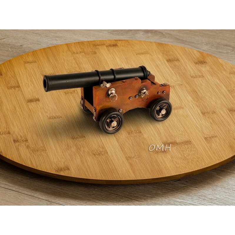 Handmade Warship Cannon Model
