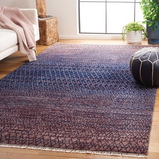 SAFAVIEH Hand-Knotted Nomad Velina Boho Wool Rug
