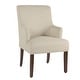 preview thumbnail 10 of 11, HomePop Meredith Anywhere Chair - Stain Resistant Cream Fabric Cream