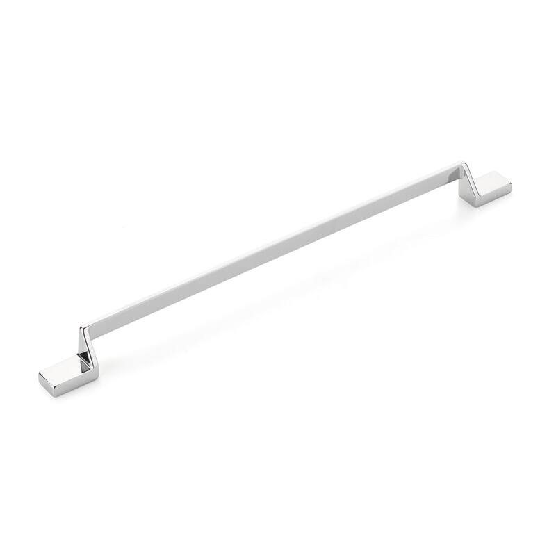 Schaub and Company San Marco 12-1/2" Center to Center Modern Angled - Polished Chrome