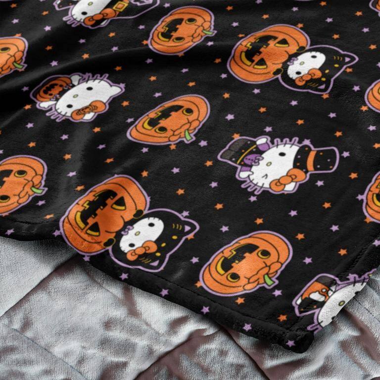 Sanrio Hello Kitty Halloween Silk Touch Throw Blanket