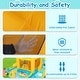 preview thumbnail 26 of 29, Inflatable Bounce House with Water Slide for Kids Includes Air Blower