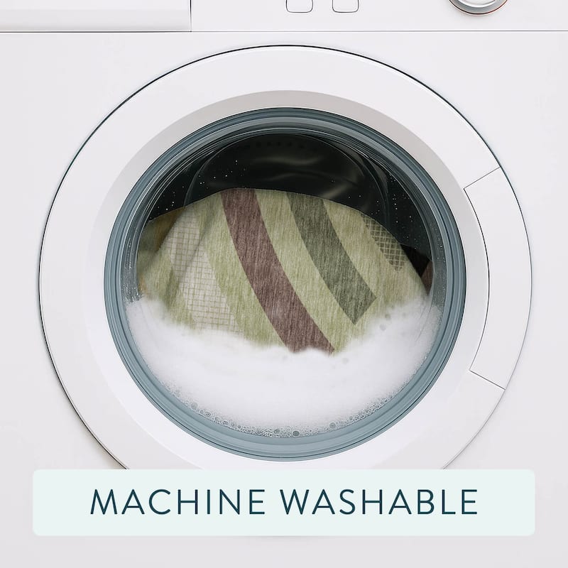 Machine Washable Indoor/ Outdoor Modern Jalen Chantille Rug