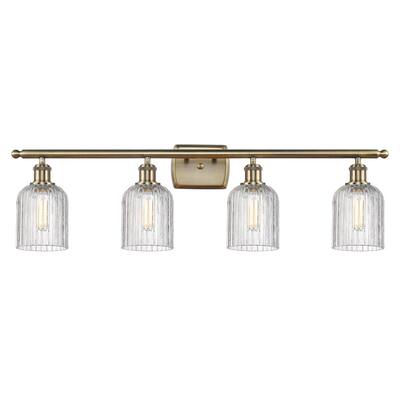 Innovations Lighting Ballston - Bridal Veil - 4 Light 35" Bath Vanity Light