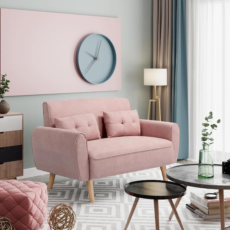 Futzca 47" Modern Loveseat Sofa
