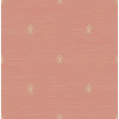 Seabrook Designs Willow Fleur De Lis Unpasted Wallpaper