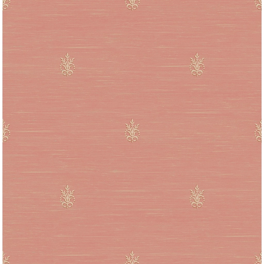Seabrook Designs Willow Fleur De Lis Unpasted Wallpaper