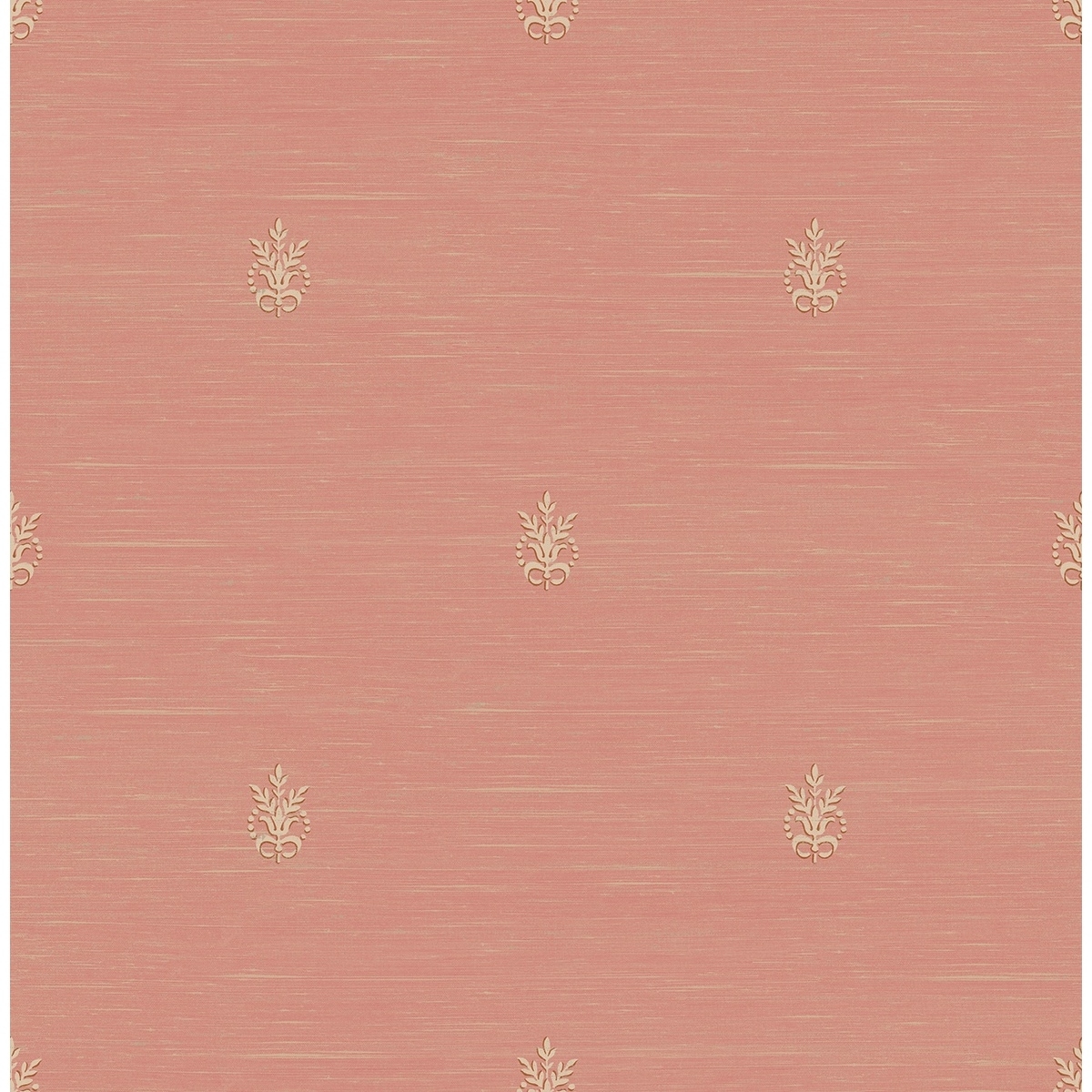 Seabrook Designs Willow Fleur De Lis Unpasted Wallpaper