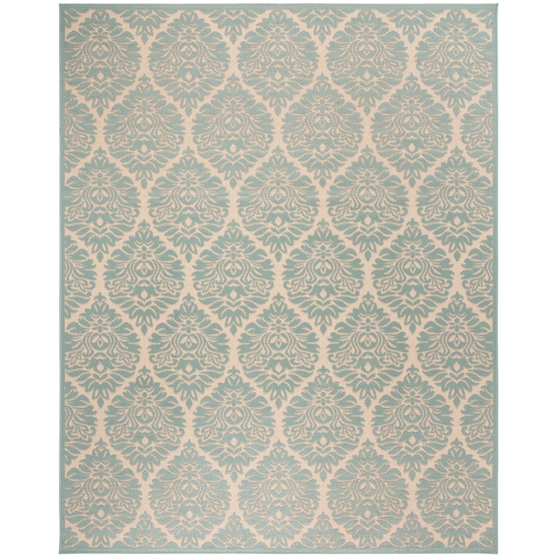 SAFAVIEH Linden Alison Indoor/ Outdoor Waterproof Patio Backyard Rug