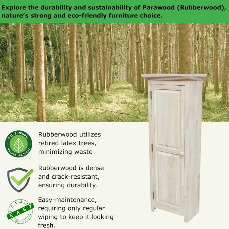 Solid Wood Storage Cabinet Cupboard