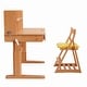preview thumbnail 5 of 5, Adjustable Ergonomic Kids Chair, Beech Wood Study Chair for Desk Use