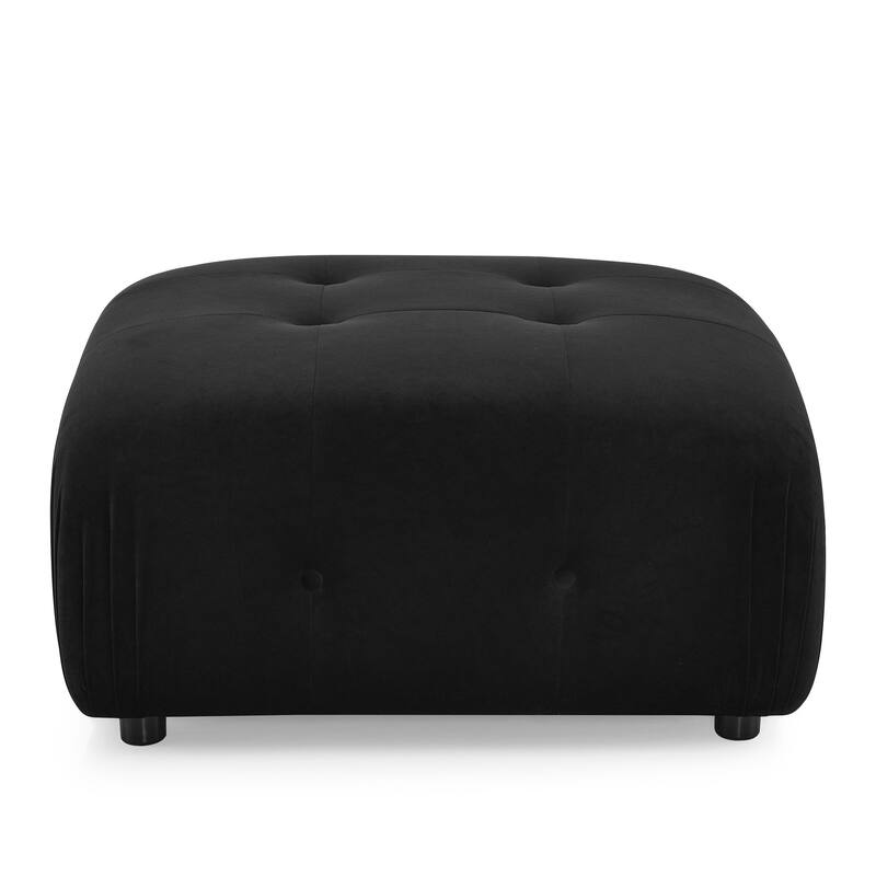 Modular Sectional Sofa L Shaped Couch with Reversible Ottoman