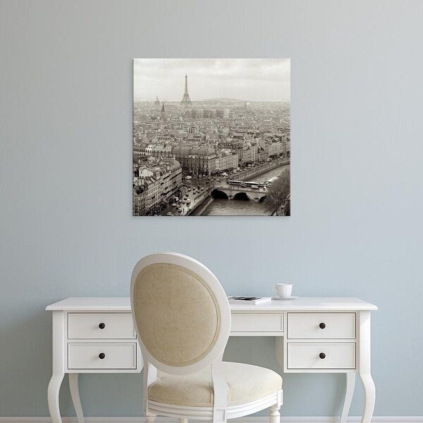 Easy Art Prints Alan Blaustein's 'Above Paris #25' Premium Canvas Art