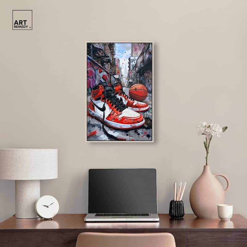 Streetwise Sneakers Canvas by Art Remedy