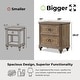preview thumbnail 3 of 33, Furniture of America Aveline Modern Rustic Oak 6-Piece Solid Wood Panel Bedroom Set