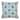 Jiti Outdoor Waterproof Black Medallion Patterned Sunbrella Square Throw Pillows Cushions for Pool Patio Chair
