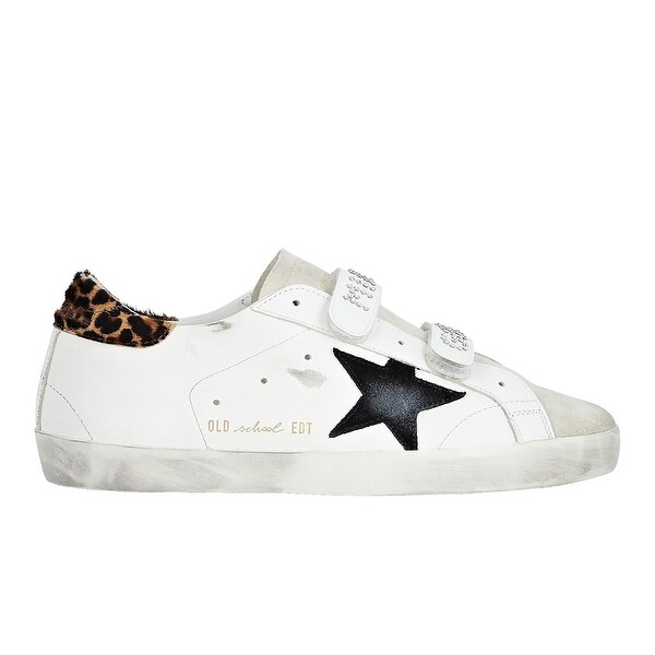 Golden Goose Womens Old School Sneakers White. Opens flyout.