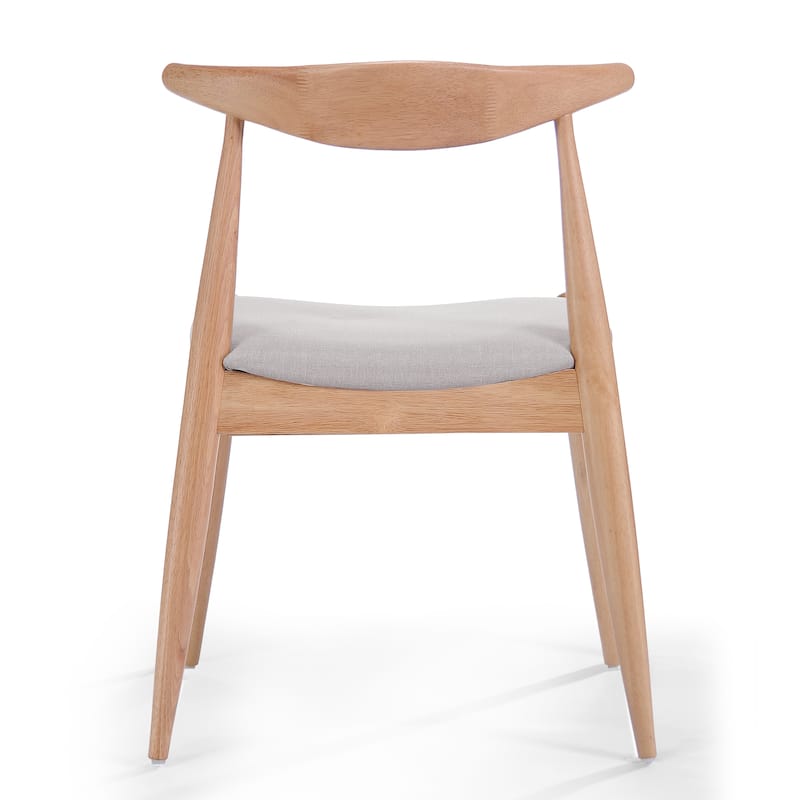 Francie Mid-Century Modern Dining Chairs (Set of 2) by Christopher Knight Home - 20.50" W x 20.25" L x 29.75" H