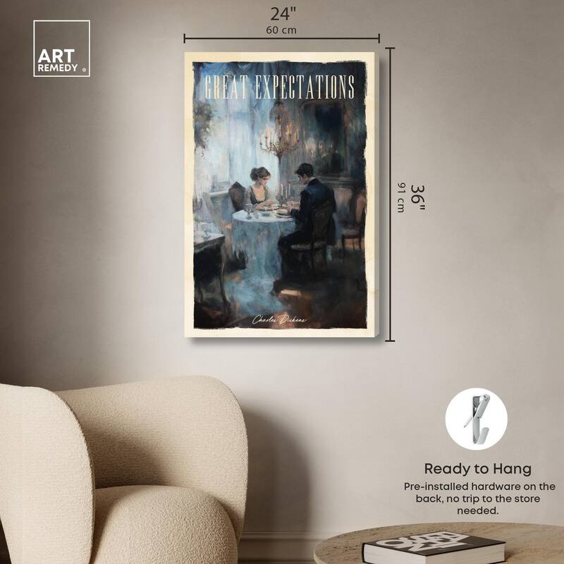 Great Expectations Canvas by Art Remedy, Gallery Wrapped