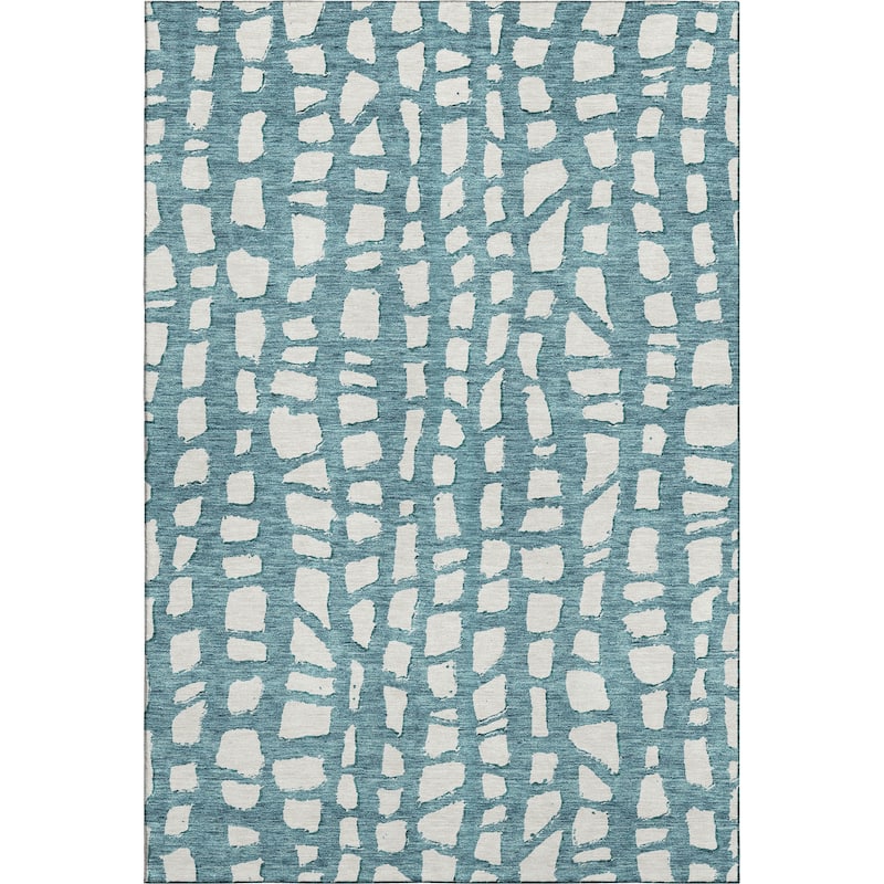 Premium Washable Super Soft Contemporary Cobble Mayfield Rug