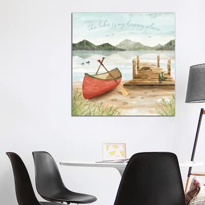 iCanvas "Lake Love III" by Dina June Canvas Print