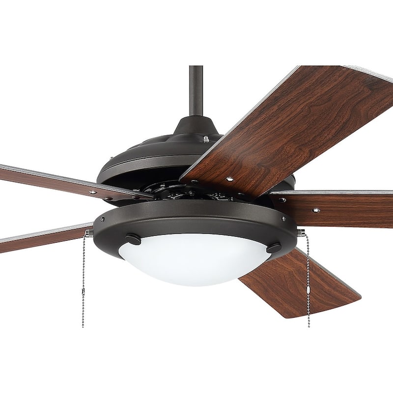 Craftmade Nikia 52" 5 Blade Ceiling Fan - Blades and Light Kit