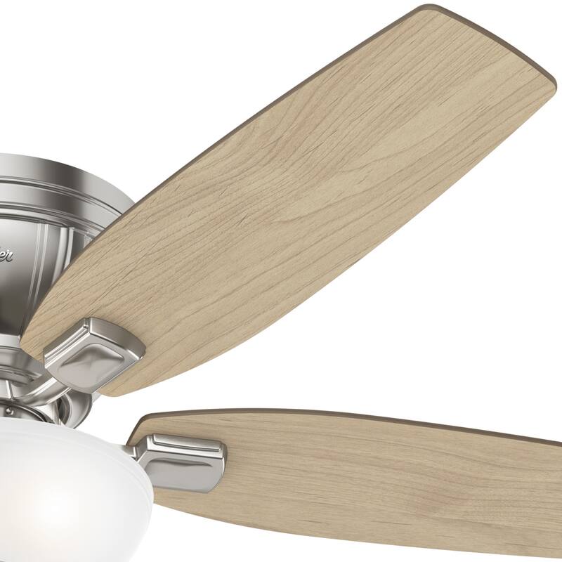 Hunter 52" Kenbridge Low Profile Ceiling Fan with LED Light Kit and Pull Chain
