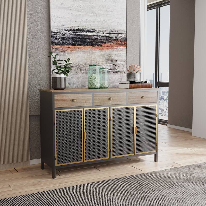 Freestanding Sideboard Storage Cabinet