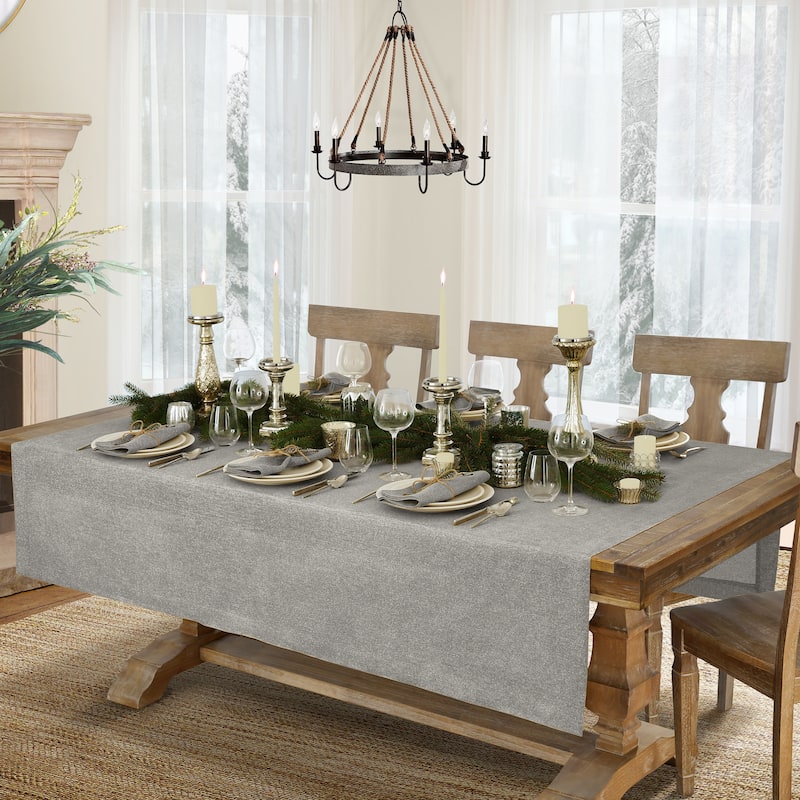 Villeroy and Boch La Classica Luxury Linen Fabric Tablecloth