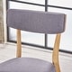 preview thumbnail 77 of 170, Chazz Mid-Century Modern Upholstered Rubberwood Dining Chairs (Set of 2/4) by Christopher Knight Home